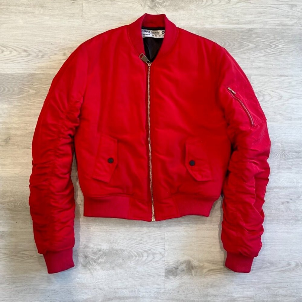 Doing It for the Cuddles Will Clarke Men Jacket Red Medium Dirtybird